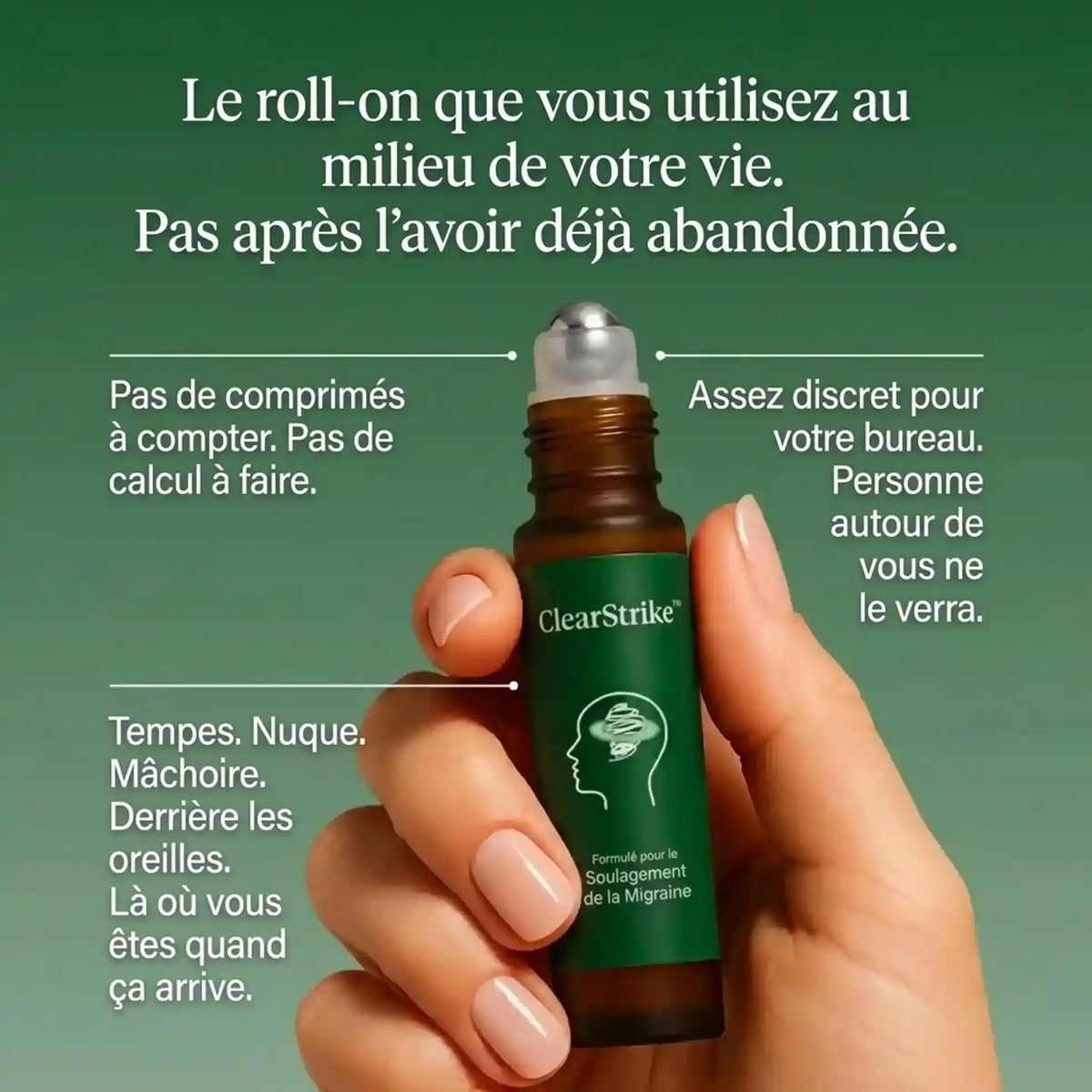 ClearStrike™ Migraine Relief Roll-On