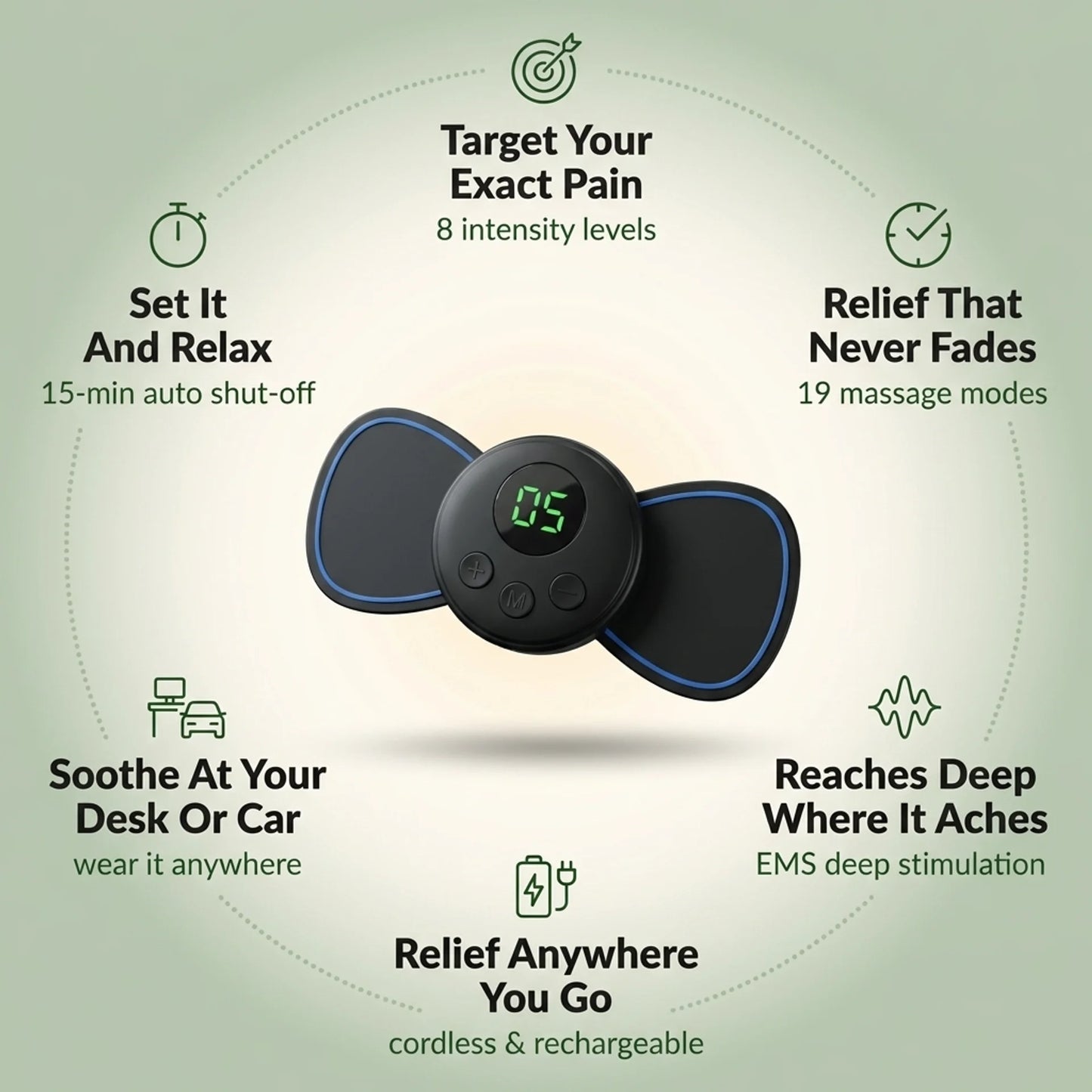 Glutara™ Portable Relief Pad